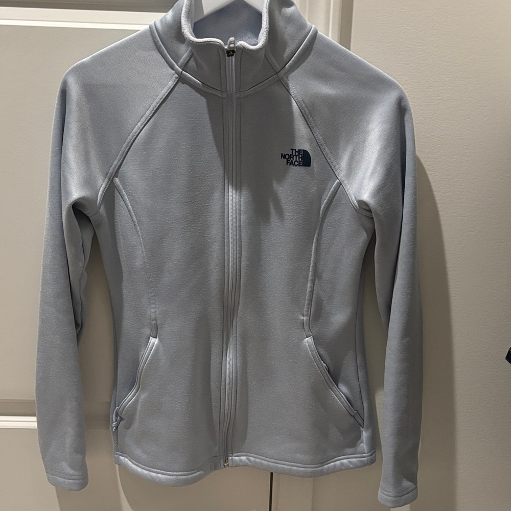 The North Face Ice Blue Zip-Up Jacket
